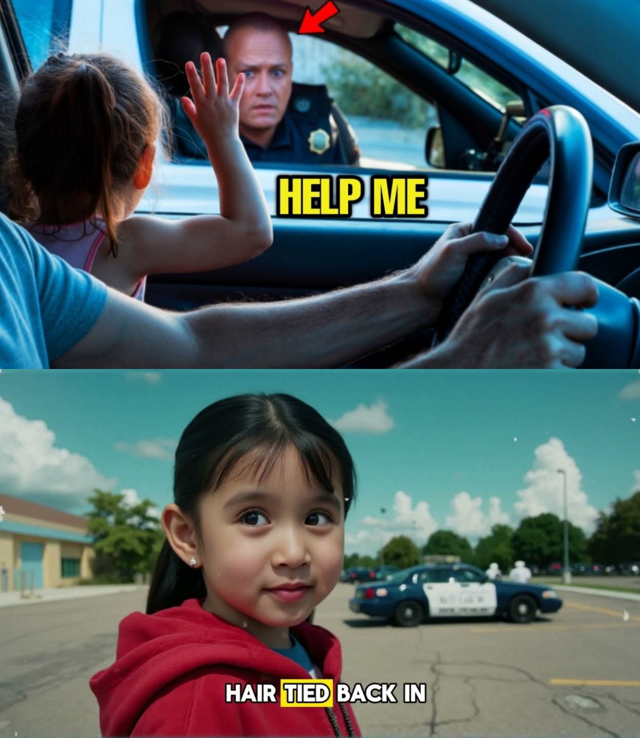 Menina aproximou-se da polรญcia e disse: ‘Sigam-me a casa’