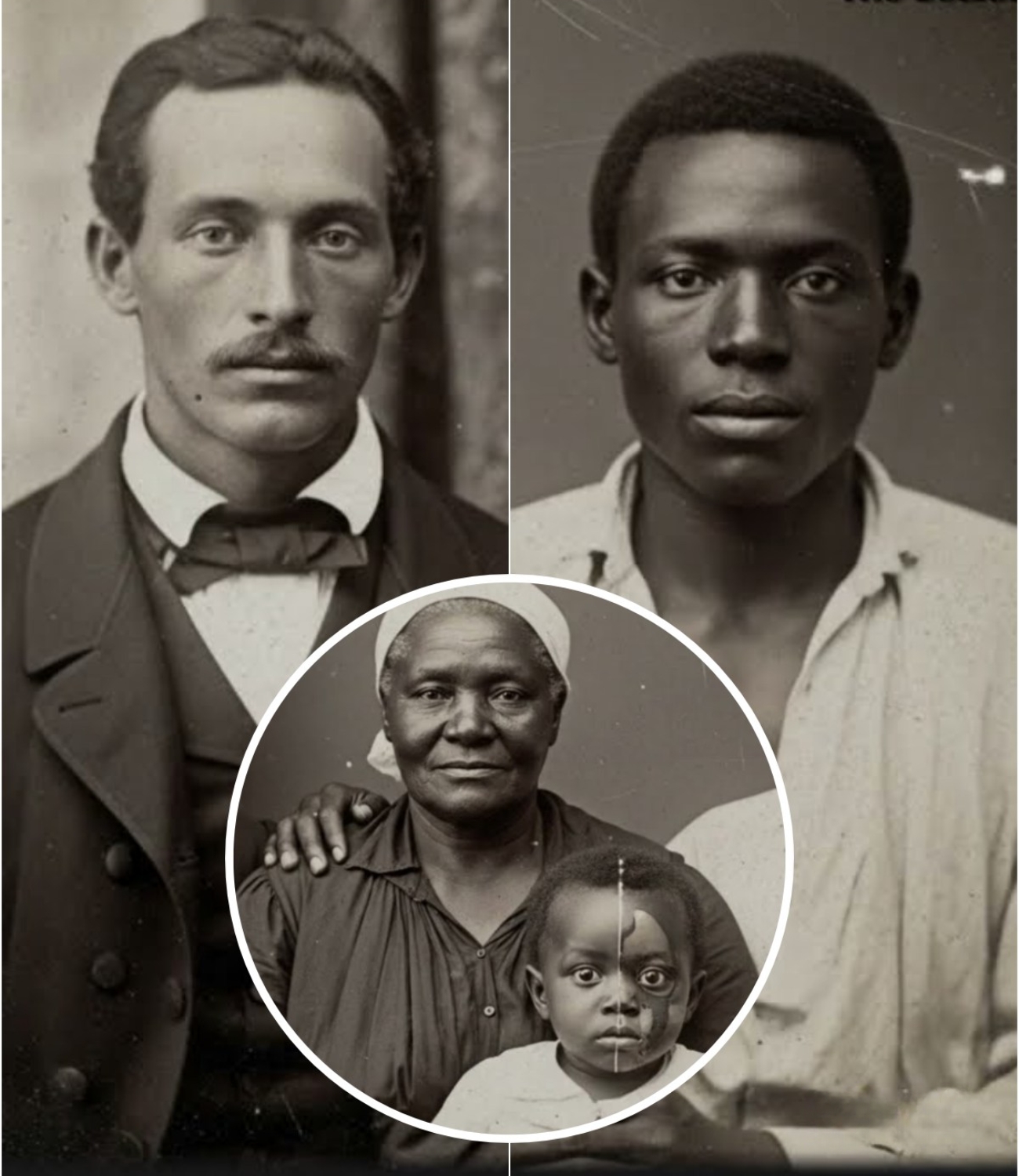 A velha escrava que se tornou esposa de dois irmรฃos… O filho que ela deu ร luz tinha o rosto de duas cores.