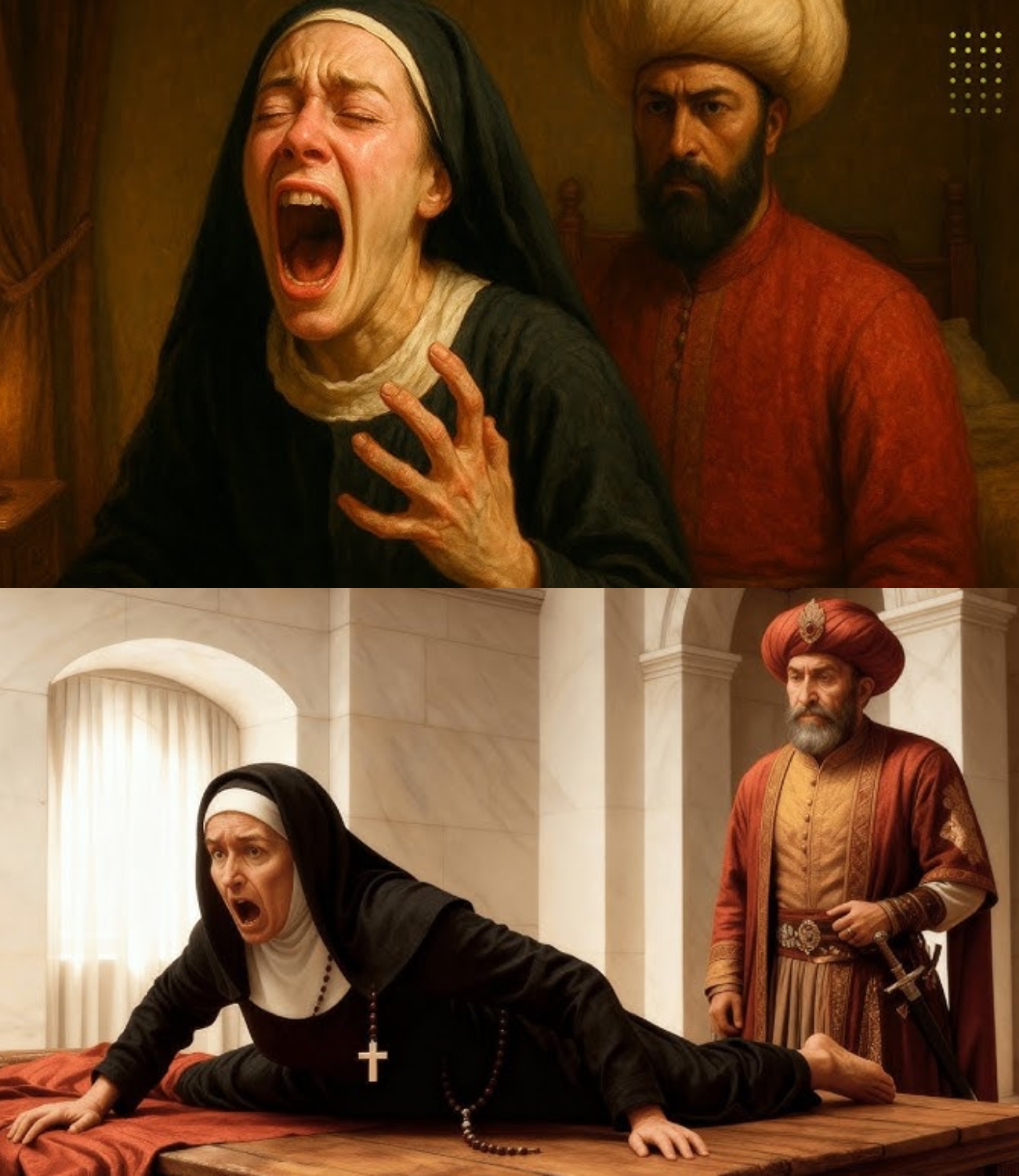 O que os otomanos realmente fizeram com as freiras cristรฃs apรณs a captura vai te chocar.