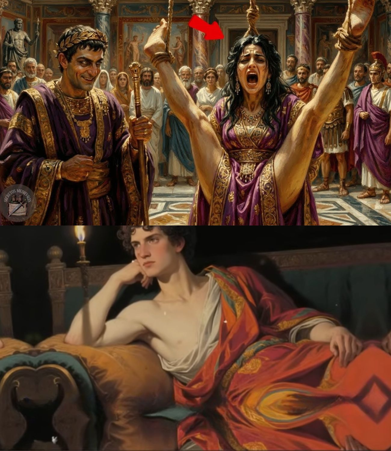 O que Calígula fez às virgens de seu palácio foi pior que a morte.