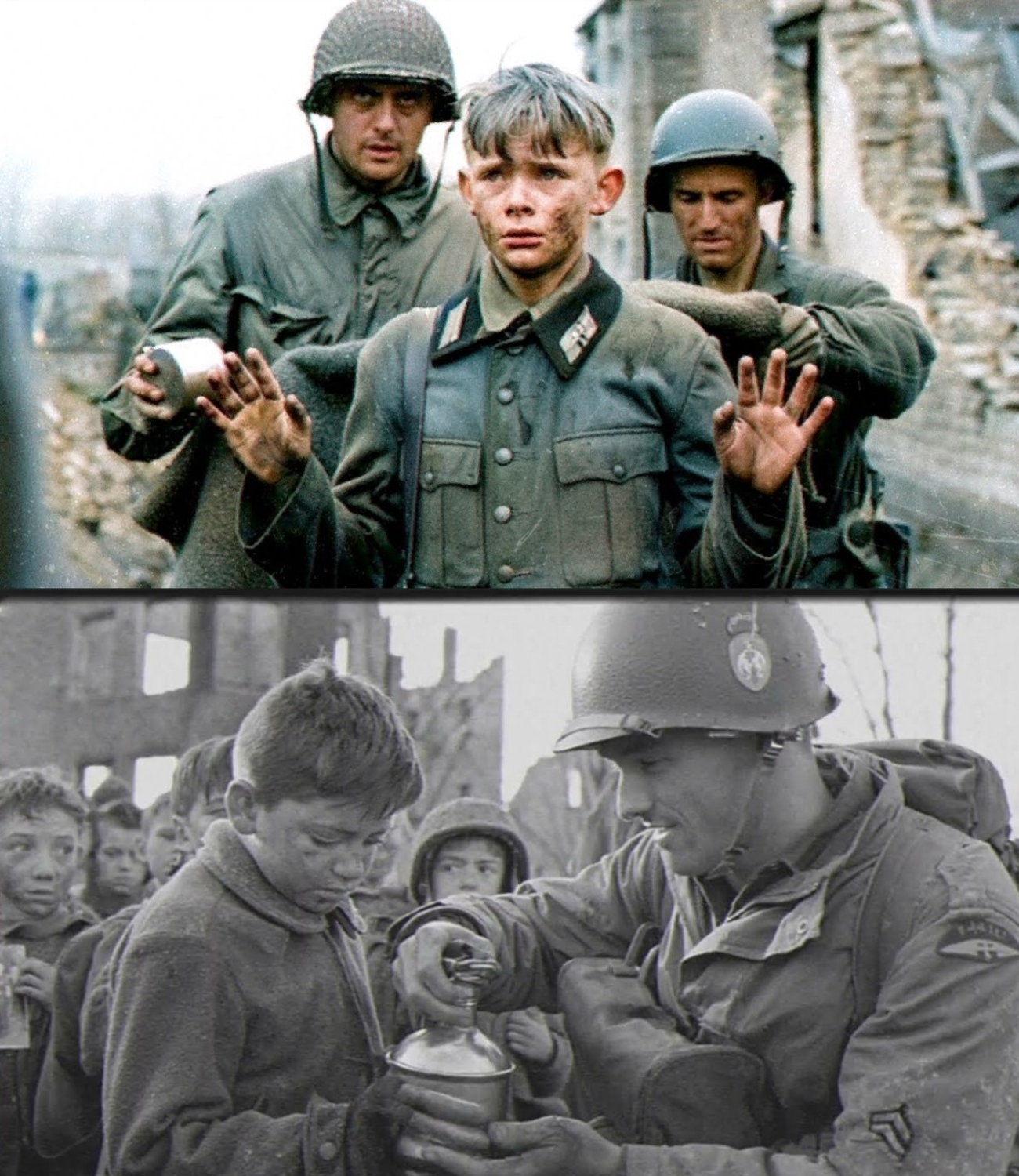 Os soldados mirins alemães ficaram admirados por os americanos os terem poupado — e os terem tratado com gentileza.